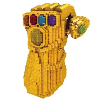 

2020 New Mini Thanos Energy Stones Gloves Compatible legpining Building Blocks Single Endgame Kids Toys Gift