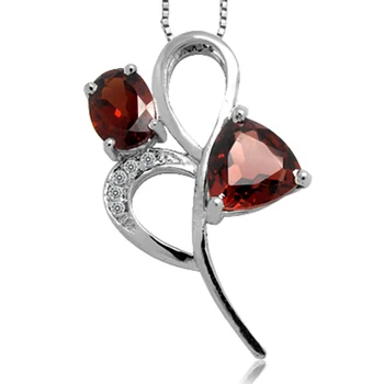 

Collares Qi Xuan_Dark Red Stone Simple Pendant Necklace_Real Natural Necklace_Quality Guaranteed_Manufacturer Directly Sale