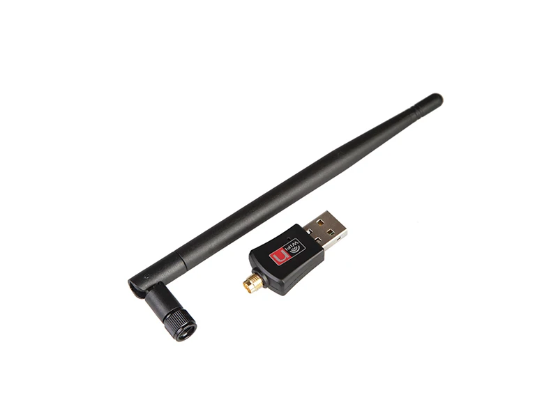 Сетевая карта RTL 8192EU 2T2R 300 Мбит/с USB Wifi адаптер с 802.11n/g/b 5dBi антенной Нано