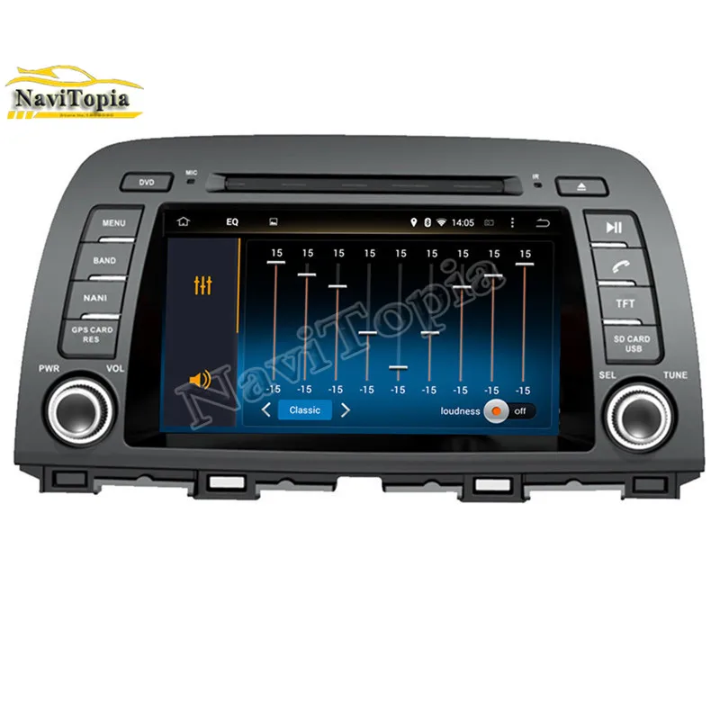 Sale NAVITOPIA 4G RAM 32G ROM Octa Core Android 9.0 Car DVD Player GPS for Mazda CX-5 2012-/for Mazda 6 Third generation GJ 2012- 6