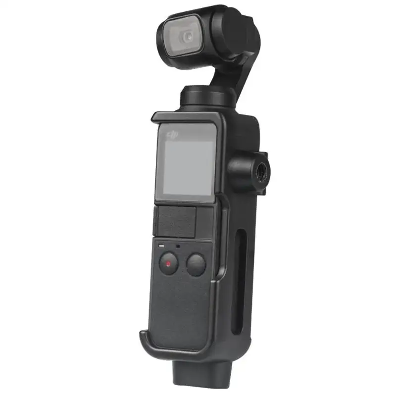 ALLOYSEED Защитный чехол рамка чехол для DJI OSMO Карманный ручной карданный Зажим для камеры 1/4 винт селфи палка стержень аксессуары комплект