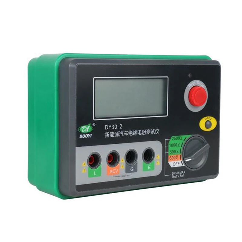 DUOYI DY30 2 цифровой измеритель сопротивления изоляции Megger Megometro 2500V 20G ohm|Измерители