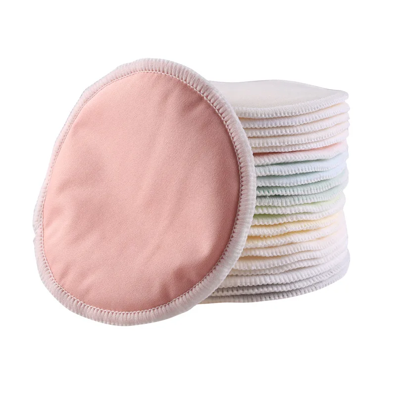 Bamboo Reusable Breast Pad Nursing Maternity Organic Washable Waterproof ^