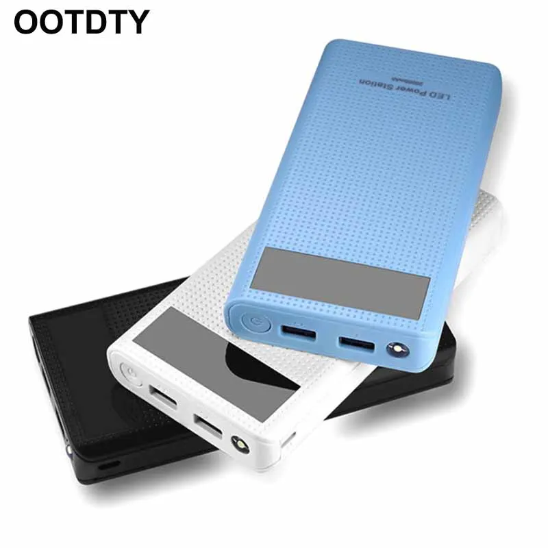 

Type C Dual USB QC3.0 7x 18650 Battery DIY Power Bank Box Charger For Cell Phone
