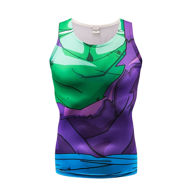 Women Tank Tops Men Vest Female Dragon Ball singlet Anime Tops&Tees Fitness Tight Sleeveless Summer Hit Color 2018 ZOOTOP BEAR 1