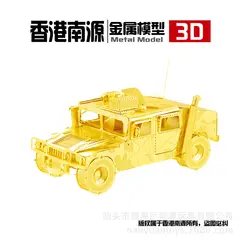 Nanyuan I22214T Hummer Puzzle 3D металлическая сборка модель Playmobil Игрушки Хобби Пазлы 2019 игрушки для детей подарок