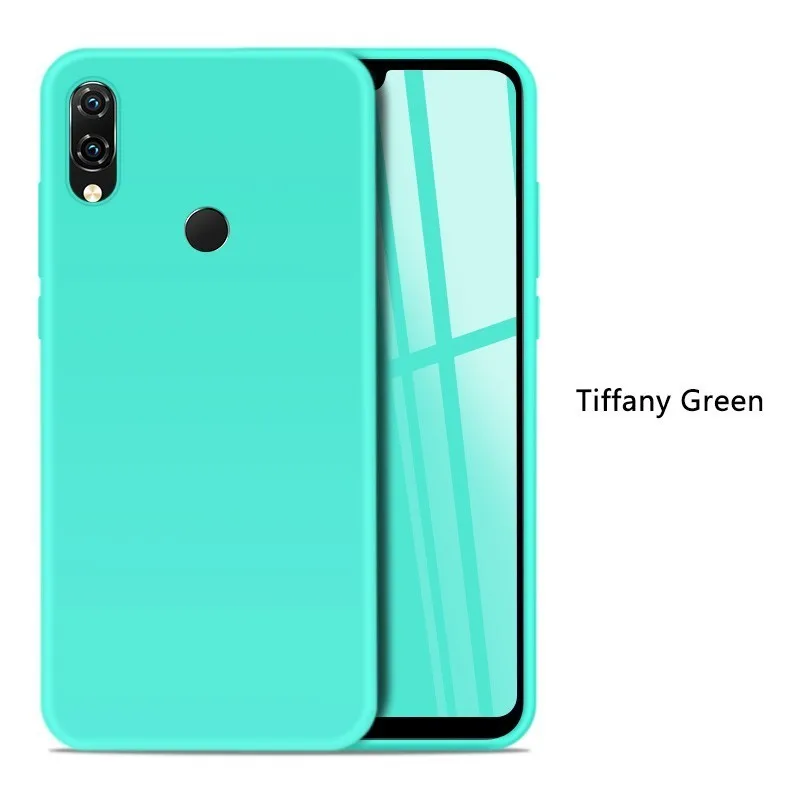 Силиконовый чехол для Xiaomi Redmi Note 7, чехол с милыми животными, котом, Кроликом, матовый чехол, 3D рельефный бампер для Redmi 5 Plus Note 5 6 Pro 6A - Цвет: Tiffany Green