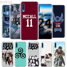 Прочный чехол Teen Wolf Stilinski чехол КРЫШКА ДЛЯ samsung Galaxy A30 A40 A50 A70 A6 A8 плюс A7 A9 M30 чехол для телефона Coque