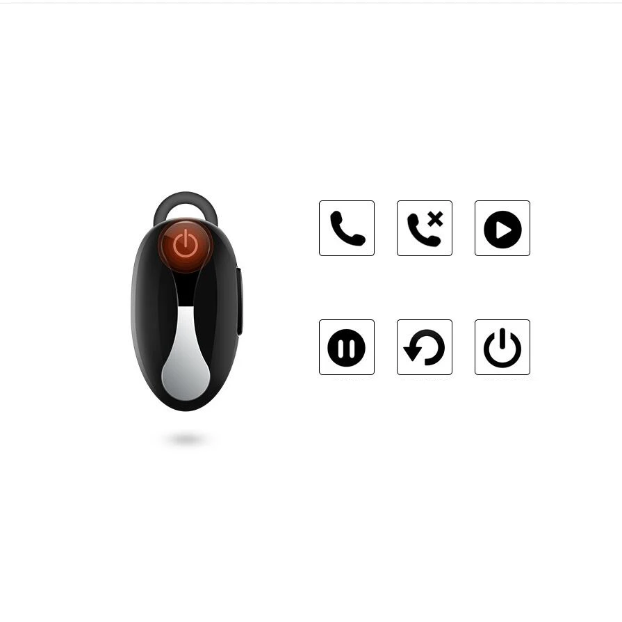 6 Handsfree Sport Stereo Wireless Bluetooth Headset  Micro Music Player Earphone Headphone for iPhone 66s 7 Android Huawei XiaoMi