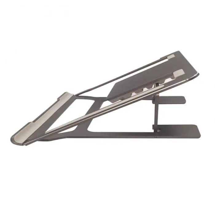 Universal Aluminum Laptop Stand Folding Adjustable Holder Rack for Notebook Tablet XJ66