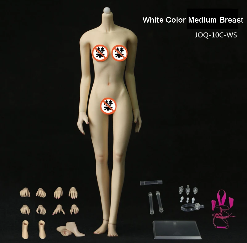 Фигурка jiaou doll 1/6 супергибкая бесшовная фигурка для тела среднего бюста 3 0 узкое