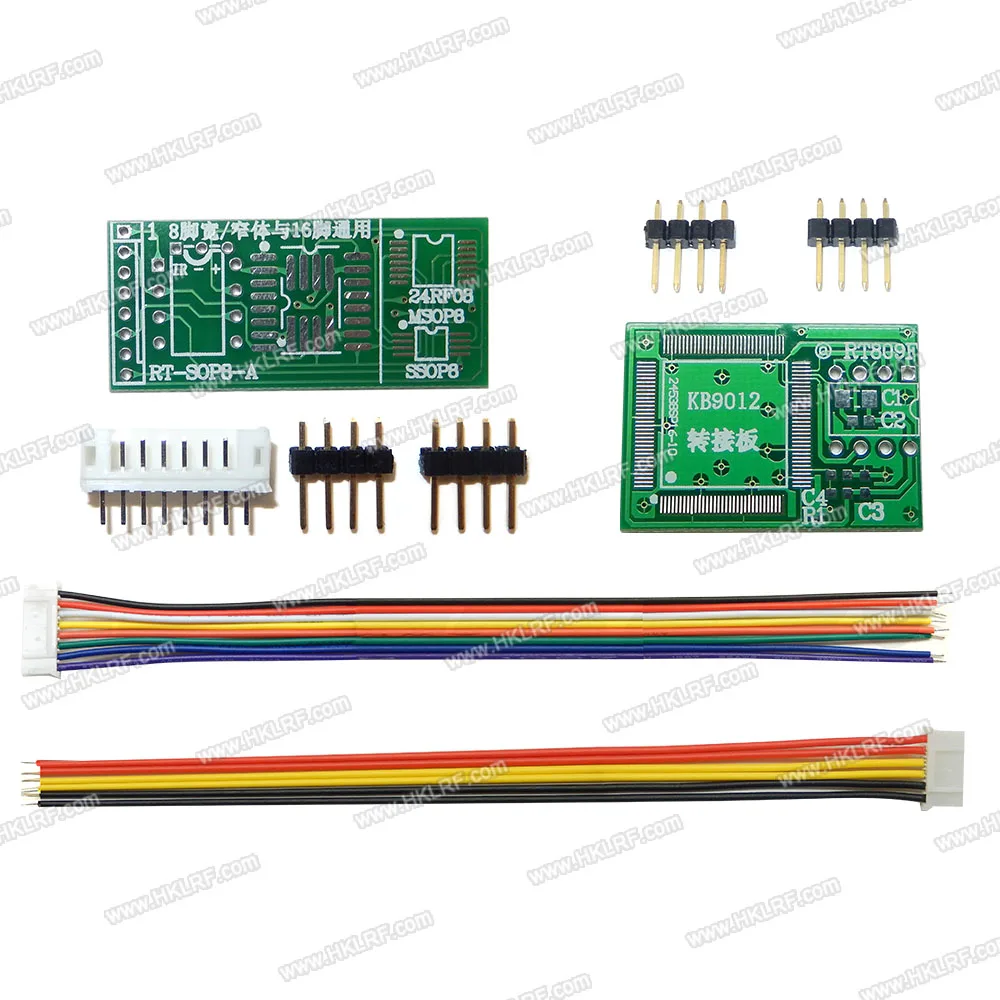 Новейший RT809F lcd ISP программист+ 11 элементов+ тестовый зажим SOP8+ адаптер 1,8 в+ адаптер TSSOP8/SSOP8