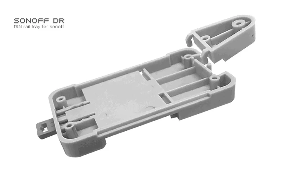 Itead Sonoff dr Din Rail лоток монтируемый регулируемый держатель дешевый набор решений для большинства продуктов Sonoff основные RF Pow TH10/16 двойной G1