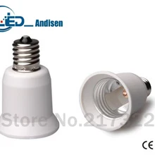 E17 для E26 адаптер переходник для розетки высокое качество Материал огнестойкий материал ДВА e27 гнездо адаптера держатель лампы