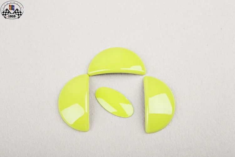 R55 yellow  door knob cover