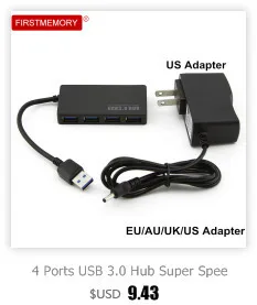 USB Hub 3,0 7 портов многопортовый usb-адаптер высокоскоростной 5 Гбит/с выключатель питания портативный тонкий компьютер Компьютерные аксессуары для MacBook ноутбука