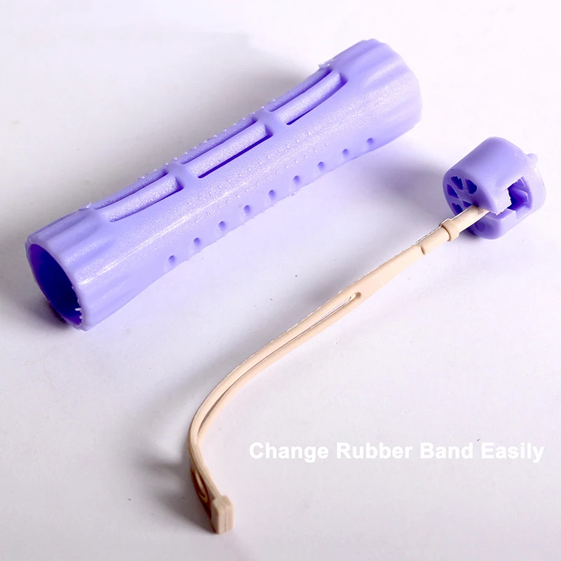 Hair Styling Tool Hair Curling Tools 50pcs/set Hair Perm Hollow Bars Rubberband Styling Curl Bar Heat Resistance Elastic Bands Hairdressing Accessories UN322