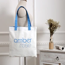 Изготовленные на заказ рекламные хлопок сумка-тоут сумки с логотип для трафаретной печати, изготавливаемый по заказу клиента в качестве памятного конференции