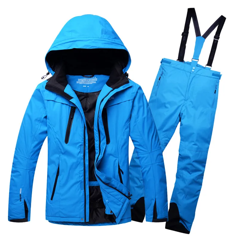 

Jacket+Pants Set Men Ski Suit Free Shipping Men's Windproof Waterproof Outdoor Wear Camping Riding Skiing Snowboard Super Warm