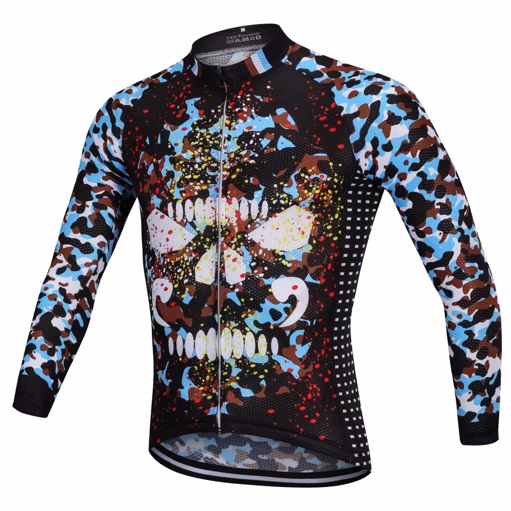 2018 Colorful Spot Tops Breathable Spring Autumn Breathable Cycling 