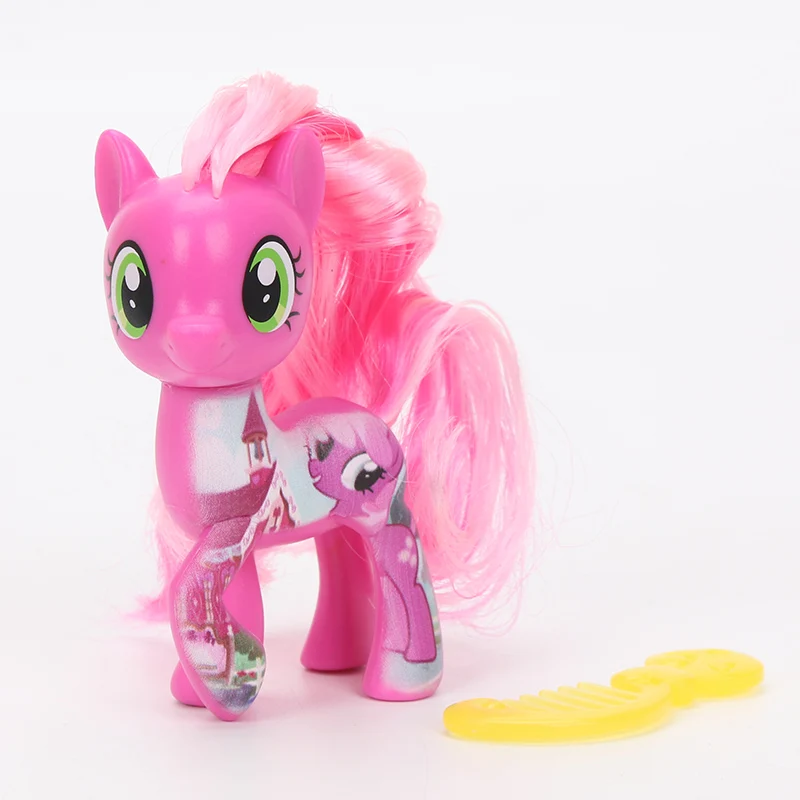 8 см игрушки My Little Pony Дружба это чудо серии юбкой всех цветов радуги Платье