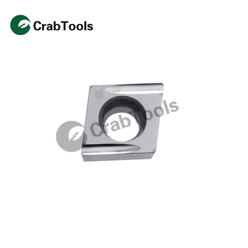 

Crab Tools KYOCERA 10PC CCGT09T302FR-U KW10 Metal Turning Lathe Tools Turning Cutter Carbide Insert CNC Tool Tip Machine