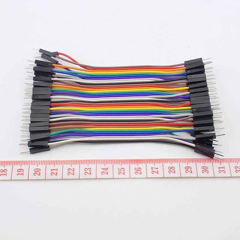 10CM/20CM/30CM Jumper Wire Male to Male, Female to Female Pin, Male to Female 40PIN Jumper Breadboard Cable for arduino DIY KIT