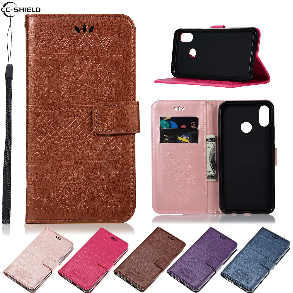 

Flip Coque for Huawei NOVA 3i INE LX2 Elephant Case Flip Wallet Leather Cover Phone Case for Huawei NOVA3i INE-LX2 INE-AL00 Capa