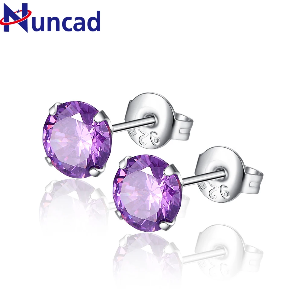 2017 Round Stud Earrings Brand font b Jewelry b font font b Luxury b font Elegant