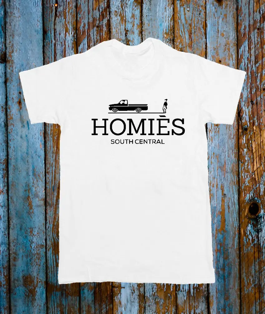 HOMIES футболка с машинкой топ унисекс черный белый BLOGGER TUMBLR популярные