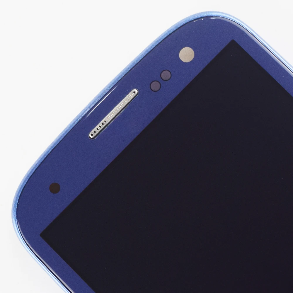 Для samsung Galaxy S3 Neo Lcd кодирующий преобразователь сенсорного экрана в сборе рамка