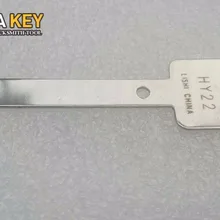 Подлинный Lishi инструментов вскрытия отмычкой HY22 Lishi 2 в 1 инструмент для hyundai для автомобильного ключа автомобиля замок ремонт инструмента