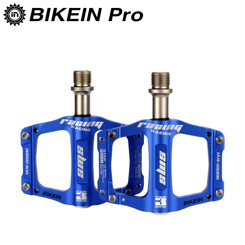 Ультралегкие алюминиевые педали BIKEIN для горного велосипеда 9/16 дюйма 3