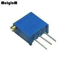 50 шт. 3296X регулируемый точность мультикольцо Потенциометр 100 200 500 Ом 1 K, 2K 5K 10K 20K 50K 100K 200K 500K 1M Ом