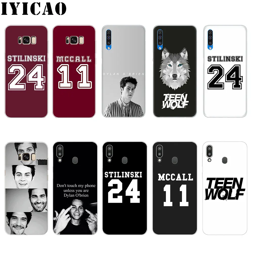 IYICAO прочный Чехол Teen Wolf Stilinski 24 Данбар 9 Жесткий чехол для Samsung Galaxy A3 A5 2015 2016 2017 A6 A7 A8