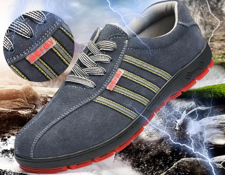 

Summer breathable men's electrician shoes safety shoes deodorant comfortable breathable antistatic work shoes