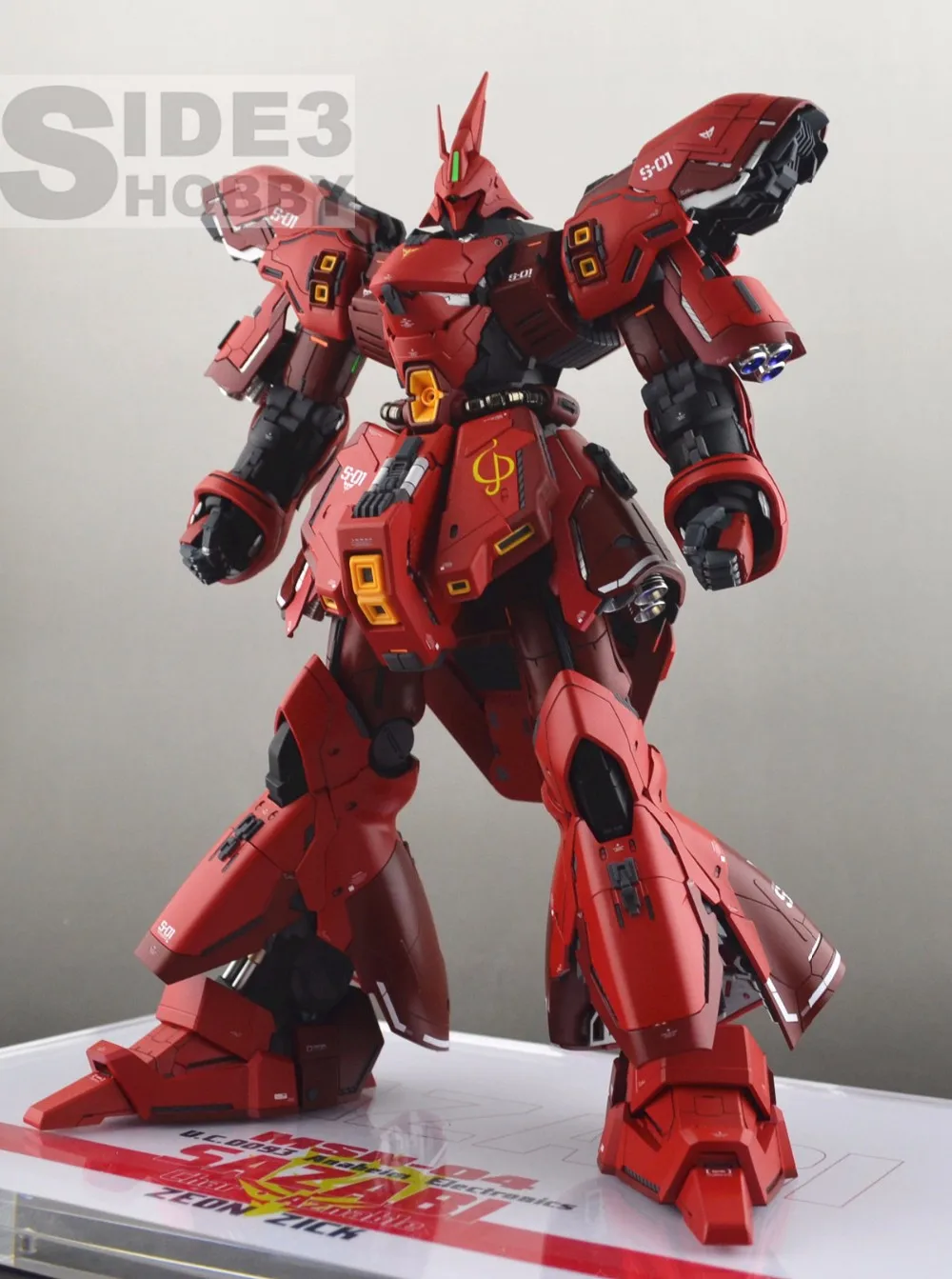 Сторона 3 переоборудование набор переоборудования GK для MG 1/100 MSN-04 Sazabi Ver. Ka Gundam модель мобильного костюма Детские игрушки