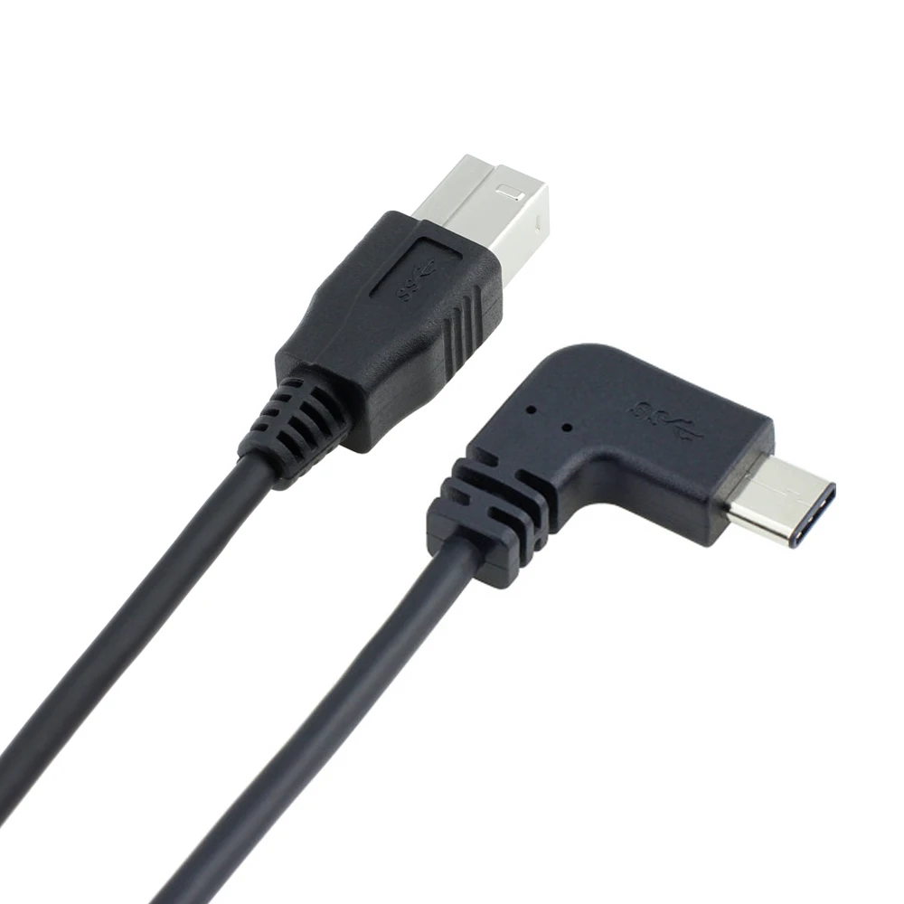 Правый левый угол USB 3 1 Type C к 0 B кабель для передачи данных 90 градусов USB3.1 c папа