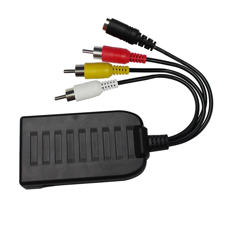 HDMI zu AV Converter AV auf HDMI Konverter Unterstützung 1080P mit USB Ladekabel