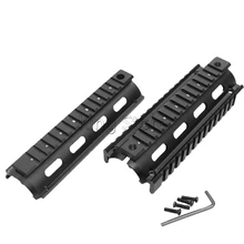 6,7 дюймов тактическое для охоты для стрельбы AR-15 M4 Handguard винтовка карабин Уивер Picatinny Quad Rail