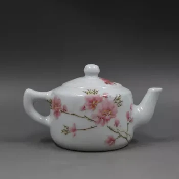 

Ancient Porcelain Pot with Peach Blossom Teapot