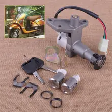 CITALL Moped Scooter Ignition Key Switch Lock Toolbox Cushion Lock for 50cc 150cc 250cc Scooters Moped