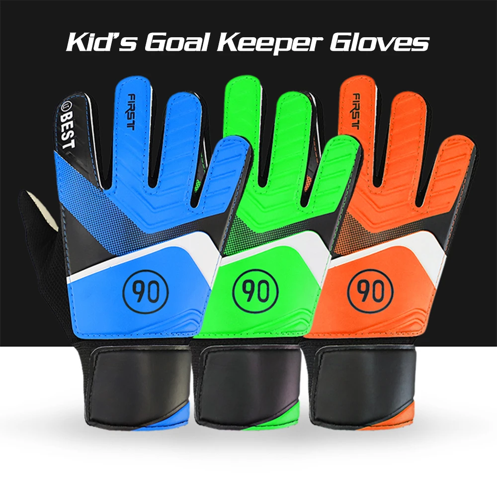 Профессиональные детские футбольные вратарь Glvoes защита пальцев латексный футбольный вратарь перчатки подростковые дышащие спортивные перчатки