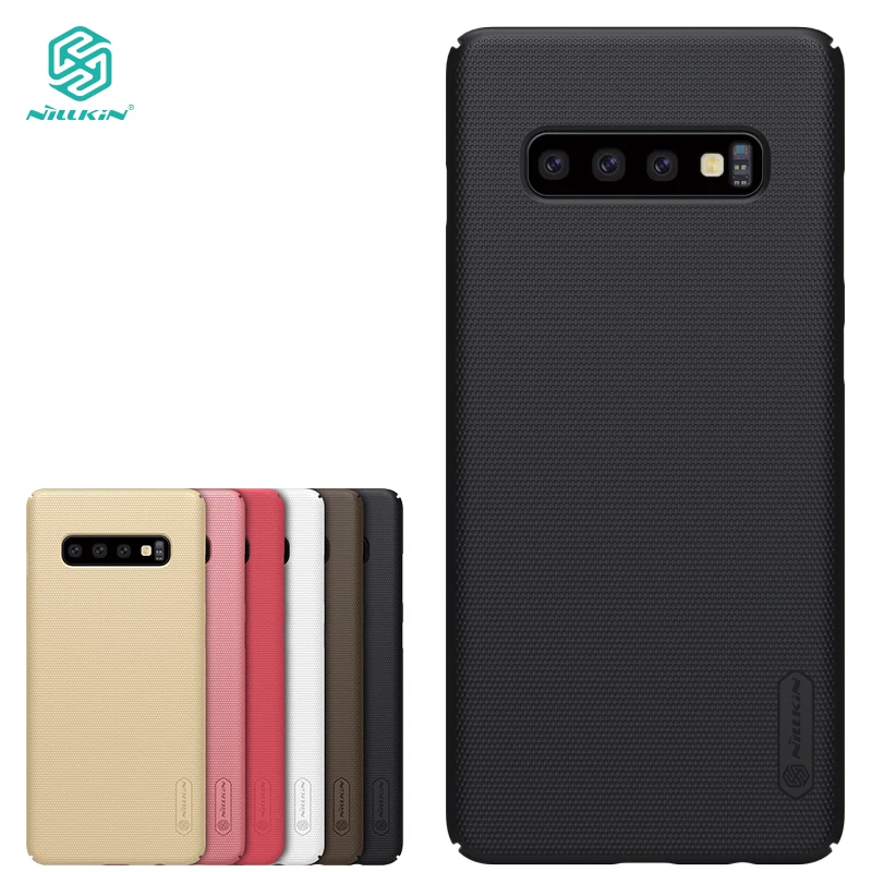Nillkin чехол для Samsung Galaxy S10 матовый мобильного телефона ультра тонкий ПК Жесткий