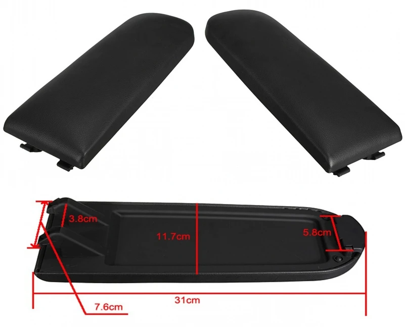 Чехол для центрального подлокотника автомобиля GOLF BORA MK4 Fabia R32 New POLO 6R 9N 9N3 ALLROAD PASSAT B5