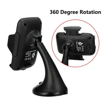 

BEESCLOVER Car Mount Wireless Charger Fast Wireless Charging Vehicle Dock for Samsung Galaxy S7/ S6/ S6 Note 5 Qi-Enabled r35