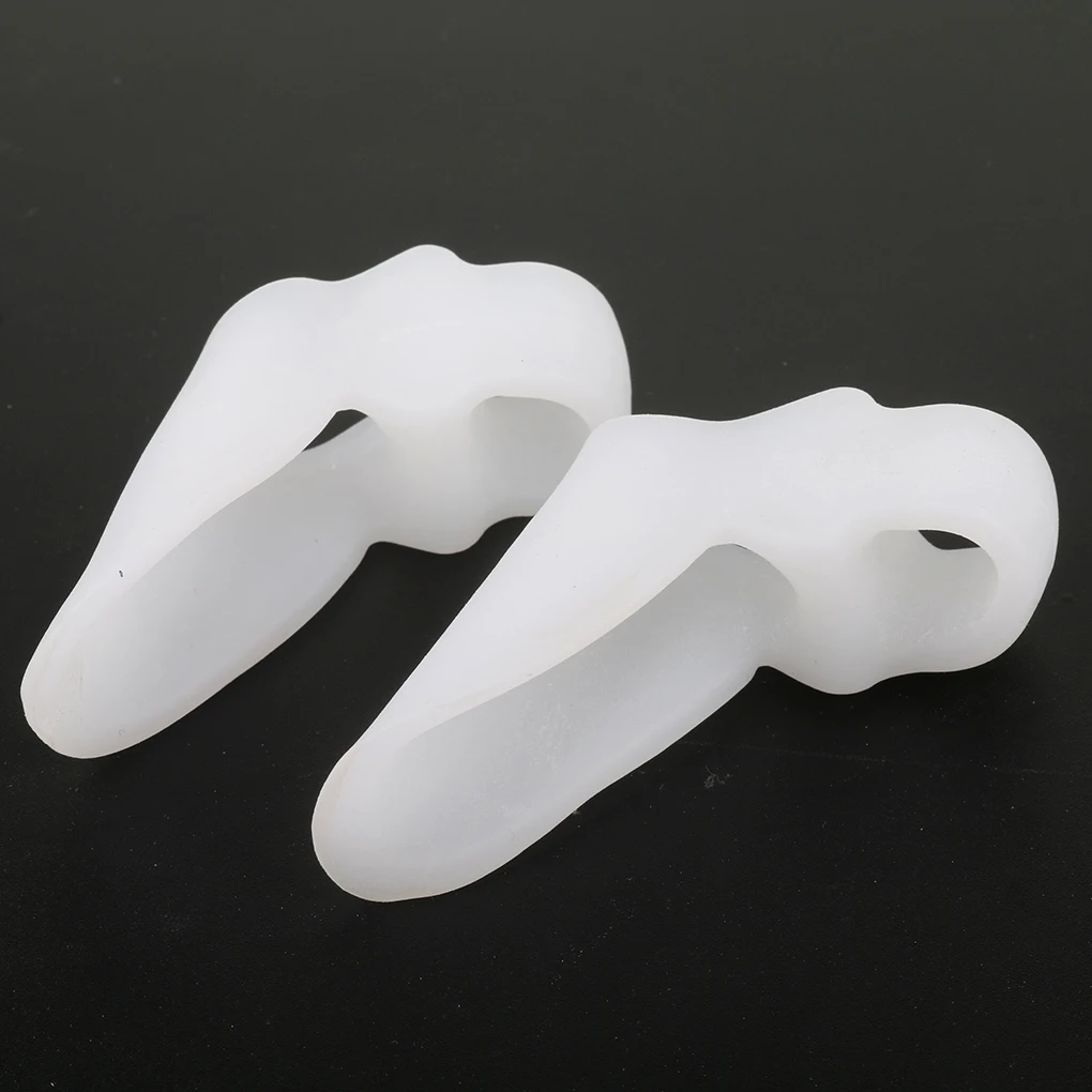 

2019 1 Pair Soft Silicone Toe Separator Correction Hallux Valgus Splint Bunion Protection