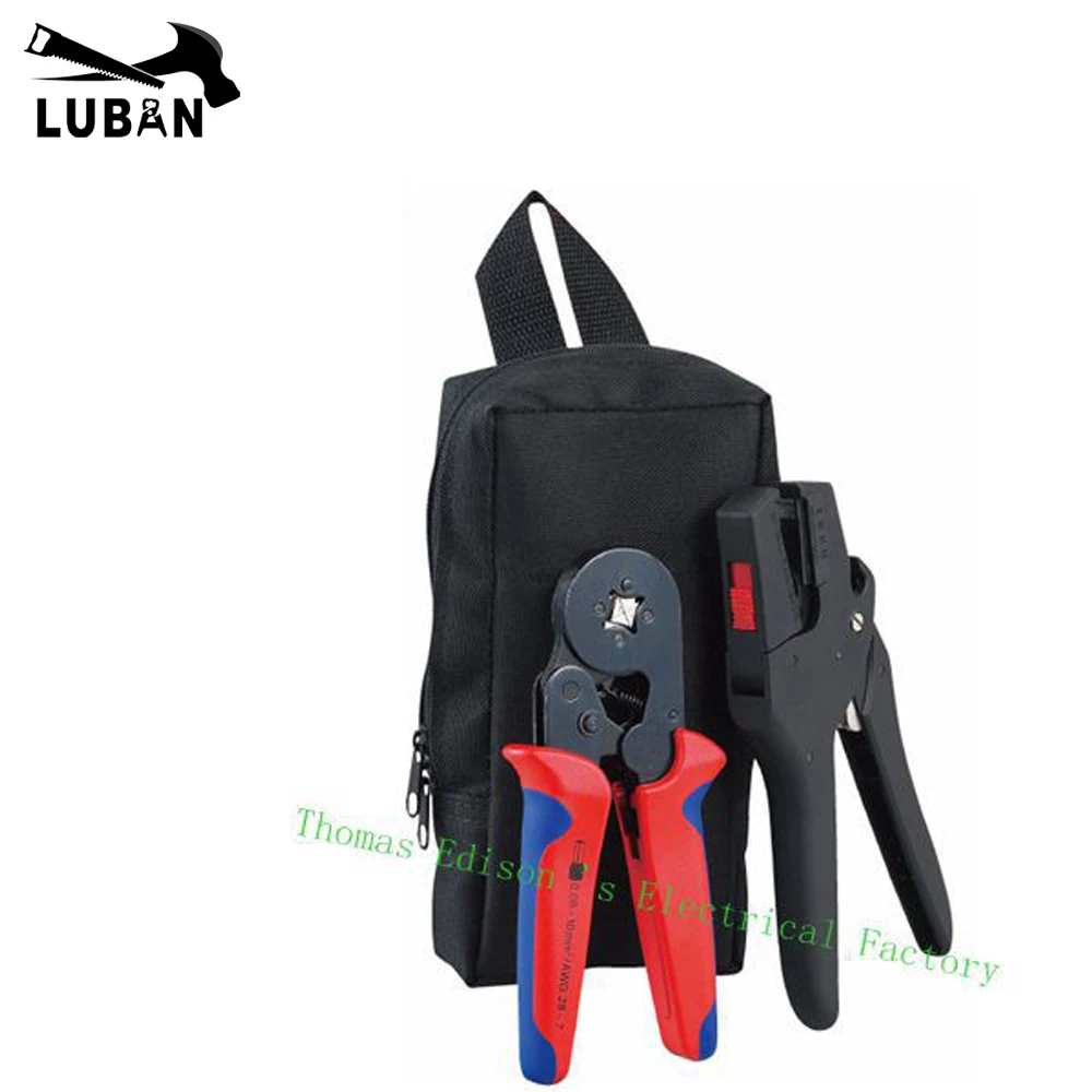 

LUBAN C8K-D364A MINI COMBINATION TOOLS CRIMPING PILER + wire stripper (HSC86-4A + FS-D3) 0.08-6 mm2 pliers