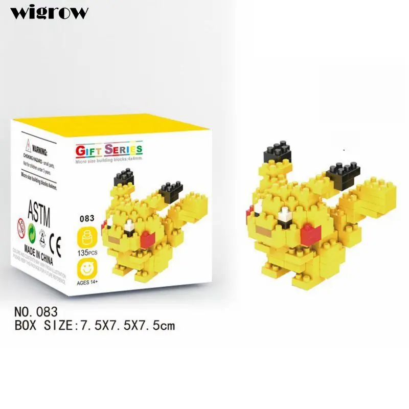 

Simple Kids Building Blocks Educational Toy Brick Blocks 23 Styles Animation Toys Tiny Gift for Children
