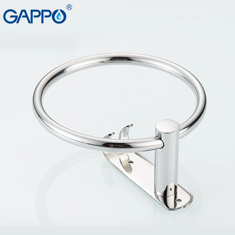 GAPPO кольцо для полотенец Настенные Аксессуары для ванной комнаты полотенце s кольцо держатель для хранения полотенец для ванной комнаты s БАРС держатель